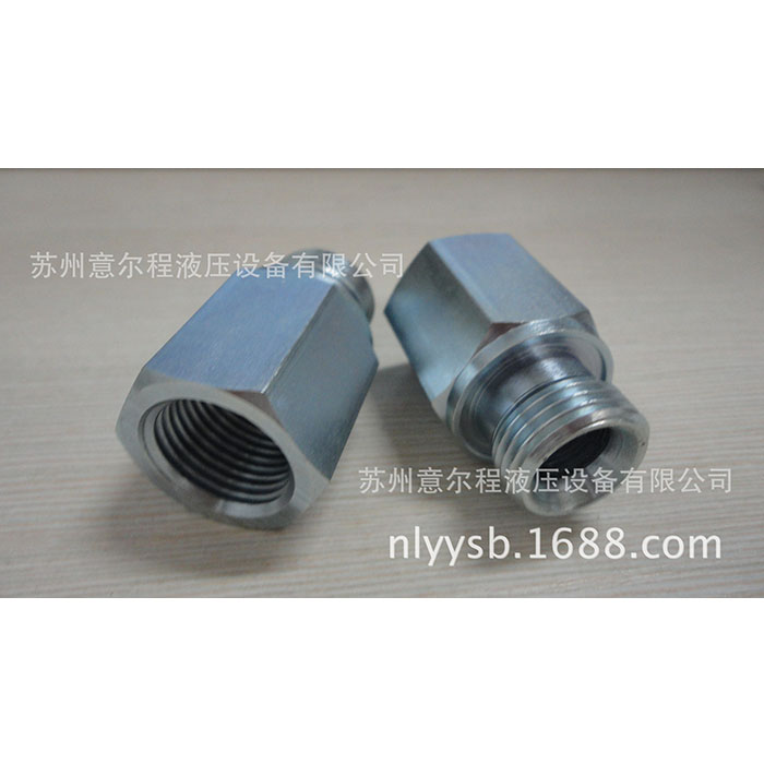 5B-WD英管外螺紋膠墊密封英管內螺紋ISO 1179